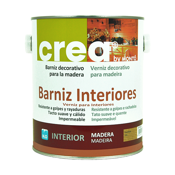 Barniz madera satinado interior sintético incoloro - Madriferr