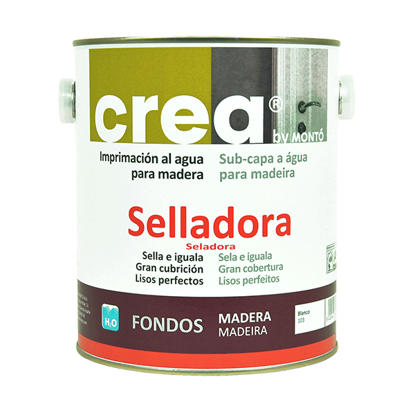 Pintura de imprimación para madera - SELLADORA ACQUA BLANCA - PINTURAS  MONTO - acrílica / de exterior