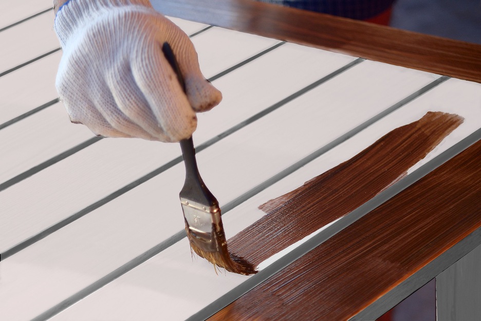 Cómo pintar cualquier superficie de madera