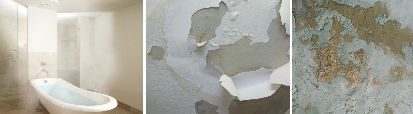 Cómo eliminar las manchas de humedad en paredes y techos